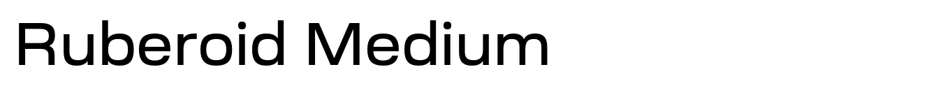 Ruberoid Medium